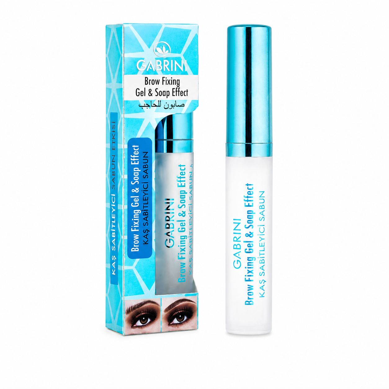 Brow Fixing Gel & Soap Effect